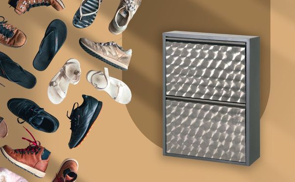 Schuhschrank KEKE 2 FLEX - Stilvolle und Platzsparende Schuhaufbewahrung