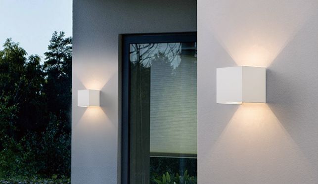 Nettlife Wandleuchte bietet stilvolle & funktionale Beleuchtung für Innen/Außen