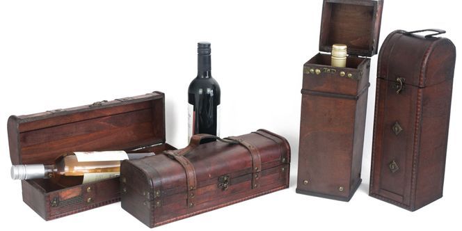 Vintage Weinboxen aus hochwertiger Holzverarbeitung - praktisch und dekorativ für Weinliebhaber
