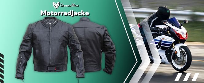 Motorrad Cruiser Jacke aus gespaltenem Kalbsleder für Herren