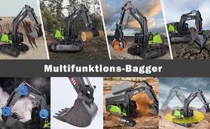 Multifunktions-Bagger