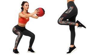 Flexible Hosen für Joggen und Gym