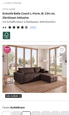 E-Commerce Analytics auf der Produktdetailseite von OTTO.de E-Commerce Analytics auf der Produktdetailseite von OTTO.de