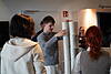 Station "Schiefer Turm von Pisa" bei der Campus-Ralley