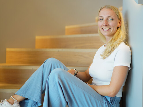 Unsere Praktikantin Antonia