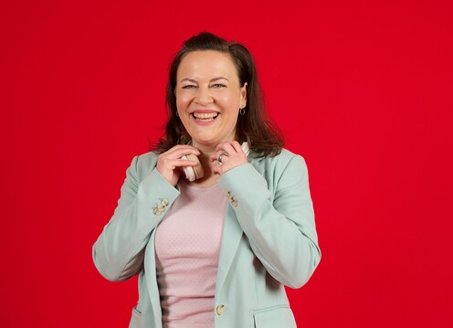 Unsere Kollegin Birgit