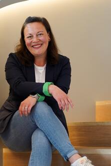Unsere Kollegin Birgit
