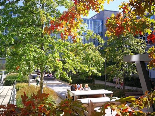 Der OTTO Campus im Herbst