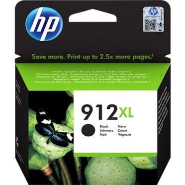 HP 912XL Schwarz Original Druckerpatrone mit hoher Reichweite