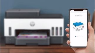 Einfache Einrichtung über die HP Smart App