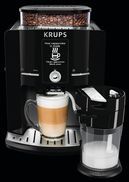 Eine kompakte Maschine für hervorragenden Cappuccino.