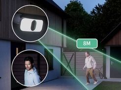 Integriertes Flutlicht