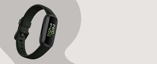 Fitness-Tracker Inspire und Gesundheits- Monate Google 6 Fitbit Mitgliedschaft FitbitOS5), 3 Premium ( fitbit inklusive Fitnessband by