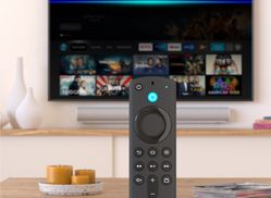Alexa-Sprachfernbedienung mit TV-Steuerungstasten