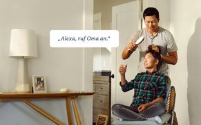Mit Freunden und Familienmitgliedern kommunizieren