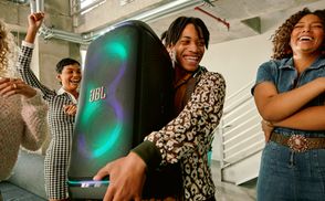 Futuristische Lichtshow