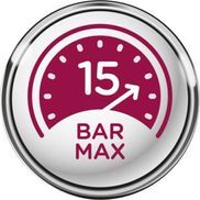 Max. 15 bar: