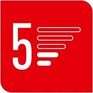 Fünf Geschwindigkeiten und Turbo-Einstellung