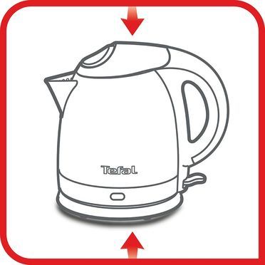 COMPACT 1.2L KETTLE - STAINLESS STEEL