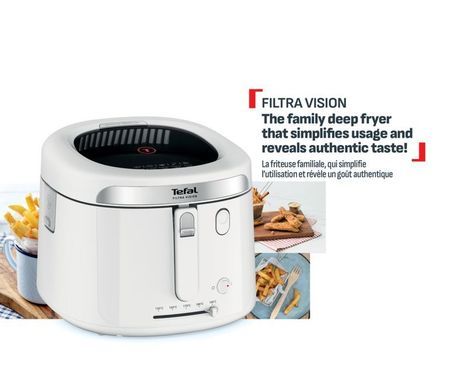 Filtra Vision, Fritteuse, extragroßes Fenster für bessere Sicht, FF2541