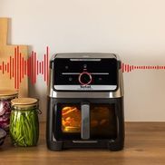 Ultraleise 7-L-Heißluftfritteuse