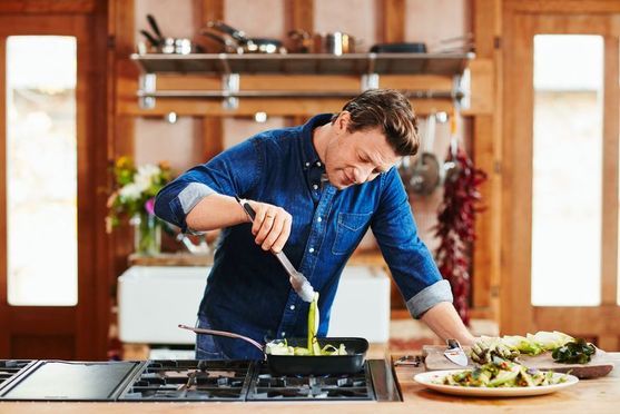 Jamie Oliver Premium Aluguss Pfanne 24 cm E21104