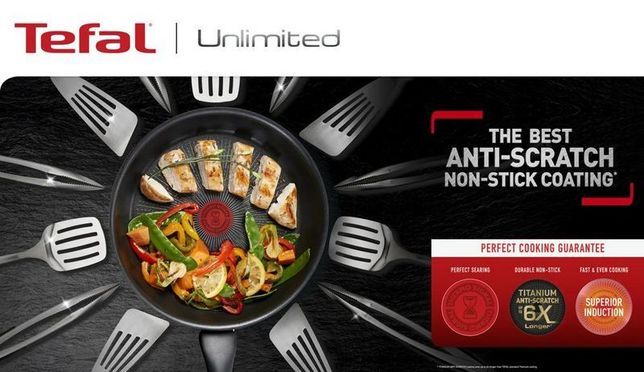 Spannende Tefal Unlimited On Schmorpfanne 24 Cm Bild