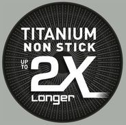 Titanium 2X Antihaftversiegelung