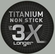 Titanium 3X Antihaftversiegelung