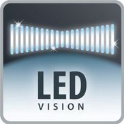 Motorisierte Düse mit LED-Leuchten