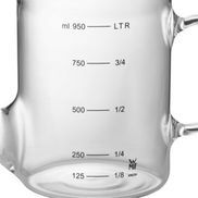 WMF Fetttrennkanne, Glas, (1x Fettreduzierkanne (Füllmenge 0,75 l),  Reduziert den Fettgehalt von Suppen, Saucen, Bratenfonds