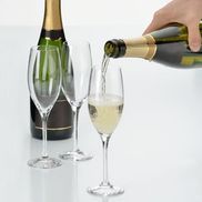 Das perfekte Champagnerglas