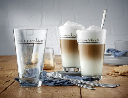 Clever & More Latte Macchiato Set, 12-teilig