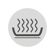 Besonders ebener Pfannenboden für gleichmäßiges Anbraten