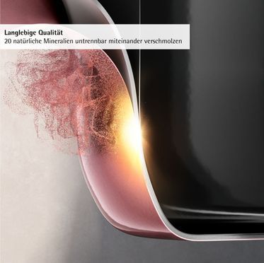 Fusiontec Mineral Pro, Topf-Set, 4-teilig, Rose Quartz