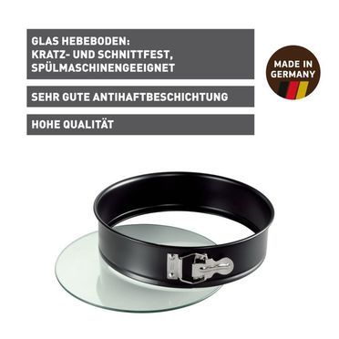 KAISER Inspiration Springform mit Glashebeboden, 26 cm