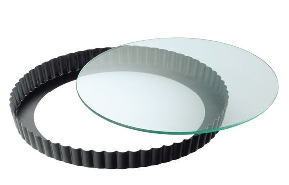 Inspiration Tarte- & Quicheform mit Glashebeboden, 28 cm