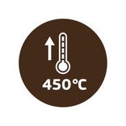 Hitzebeständig bis zu 450 °C