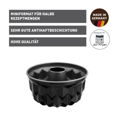 KAISER Inspiration Mini Bundform, geometrisch, 17 cm