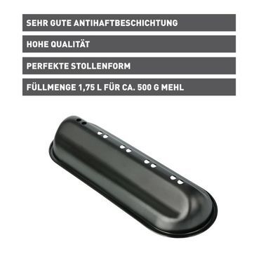 KAISER X-mas Stollenbackhaube, 39,5 x 14 x 8 cm