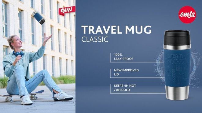 Travel Mug Classic 0,36 L dunkelblau N20203