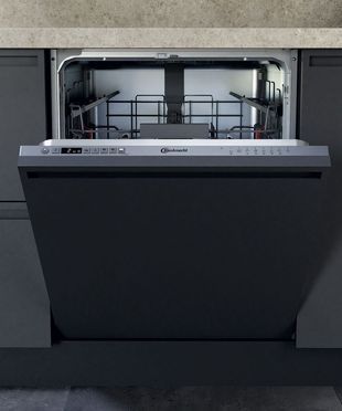 Bauknecht vollintegrierter Geschirrspüler: 60 cm, Farbe Silber - OBIC Ecostar 5320