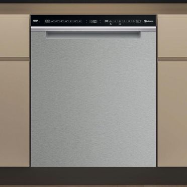 Bauknecht Geschirrspüler: 60 cm, Farbe Edelstahl - B7U HS51 X