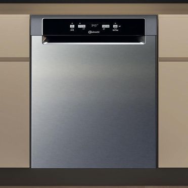 Bauknecht Geschirrspüler: 60 cm, Farbe Edelstahl - BKSV1 UAN