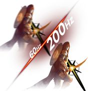 200Hz Bildwiederholraten