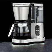 Beleuchtete Kaffeezubereitung