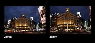 24-mm-Objektiv betont die visuelle Wirkung des Vollformats