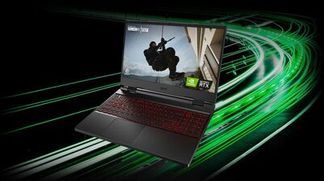 Intel Zoll, Acer GeForce (39,62 AN515-55-766W 5 Gaming-Notebook RTX 3060, Core i7 512 Nitro SSD) cm/15,6 10750H, GB