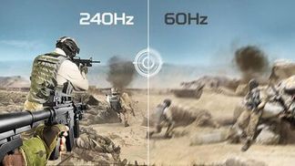 HOHE 240 HZ-BILDWIEDERHOLFREQUENZ