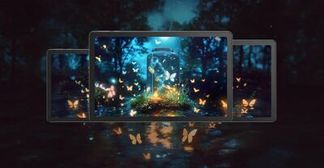 Atemberaubendes Display